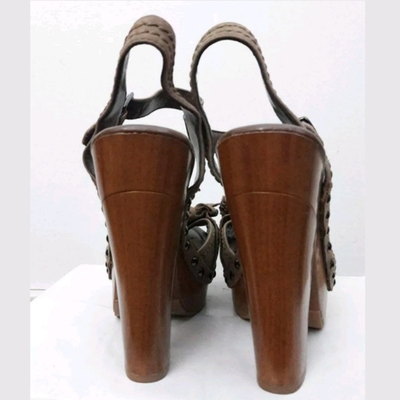 Jessica Simpson Open Toe w/ Bow Platform Sandals - Picture 4 of 8